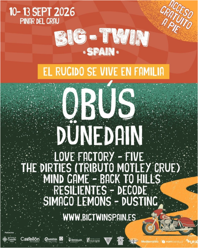 BIG - TWIN - SPAIN -  OBUS , DUNEDAIN  Y MUCHO MAS