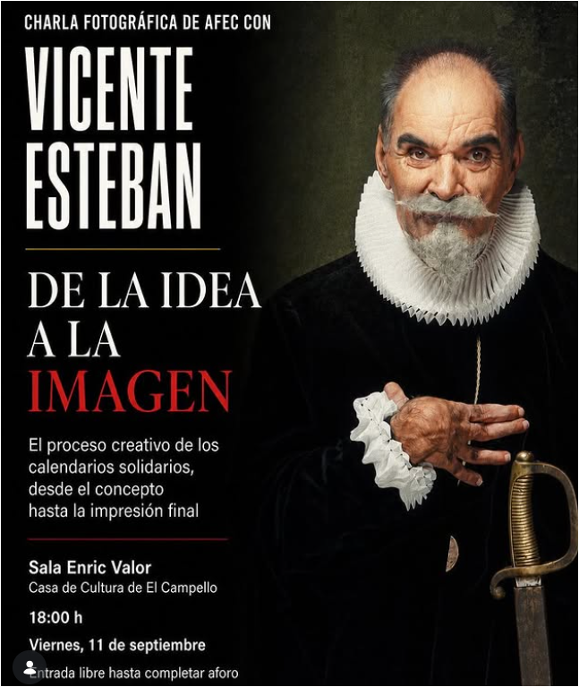 CHARLA FOTOGRAFICA CON VICENTE ESTEBAN