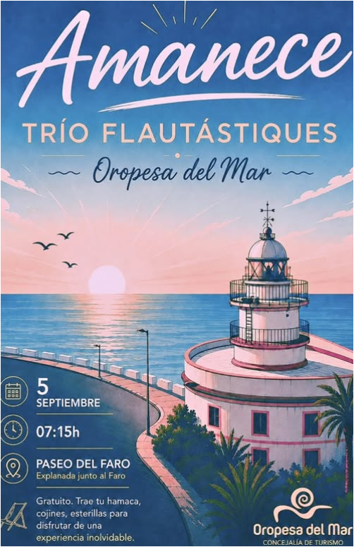 AMANECE - TRIO FLAUTASTIQUES - CONCIERTO AL AMANECER