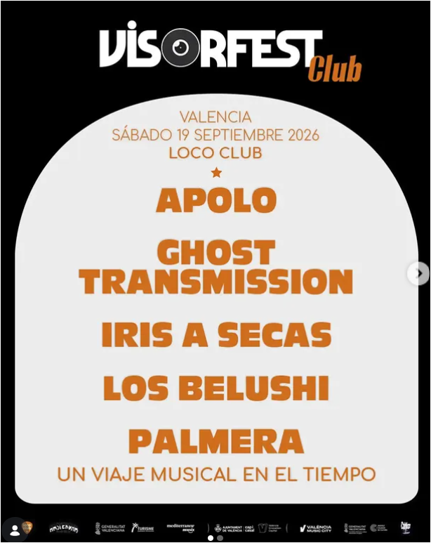 VISORFEST - APOLO - GHOST TRANSMISSION - IRIS A SECAS  Y MAS