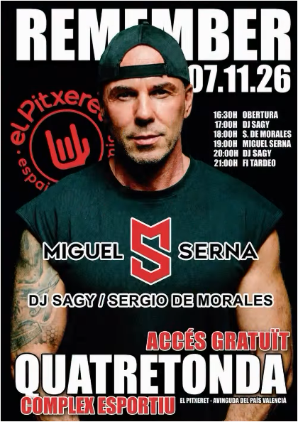 REMEMBER - MIGUEL SERNA - DJ SAGY - SERGIO DE MORALES - CONCERT