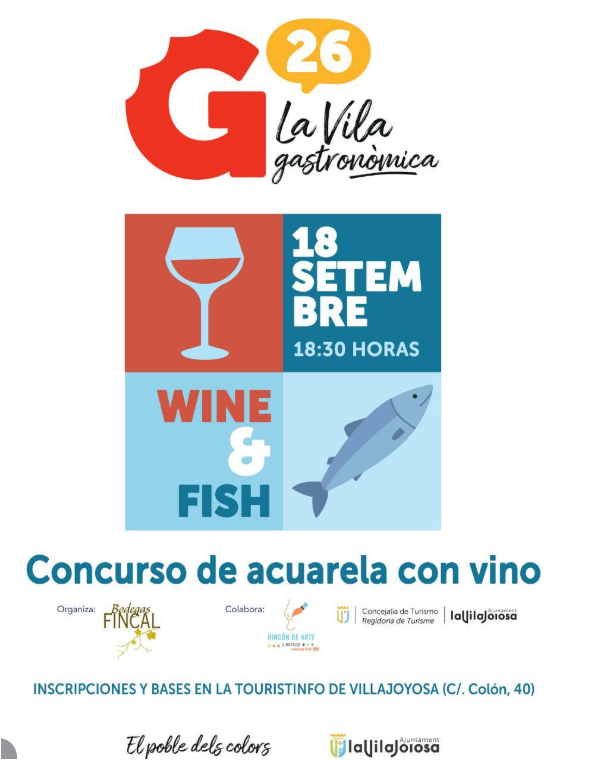 CONCURSO DE ACUARELA CON VINO