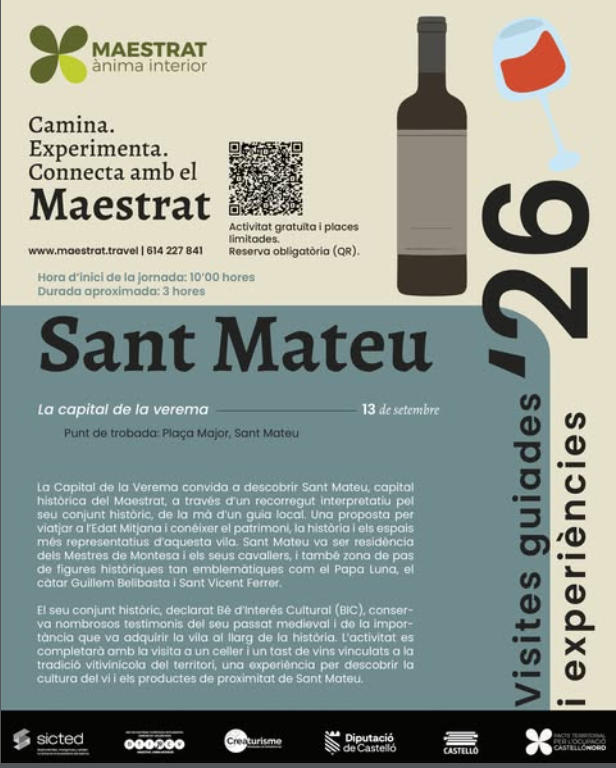 MAESTRAT - VISITA GUIADA