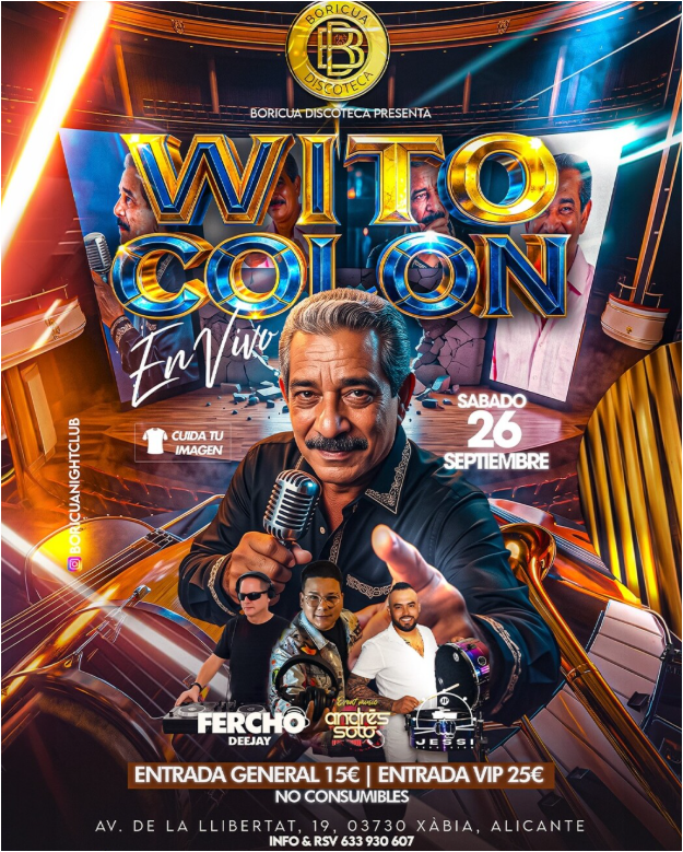 WITO COLON - EL REY DE LA SALSA