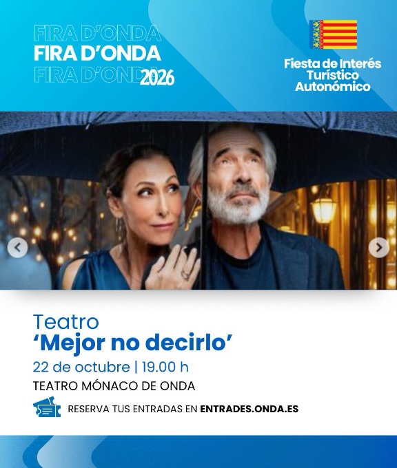 MEJOR NO DECIRLO - TEATRO