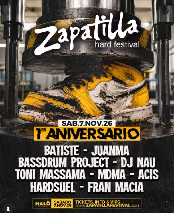 ZAPATILLA HARD FESTIVAL