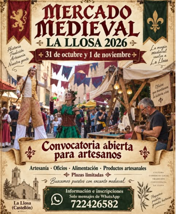 MERCADO MEDIEVAL LA LLOSA