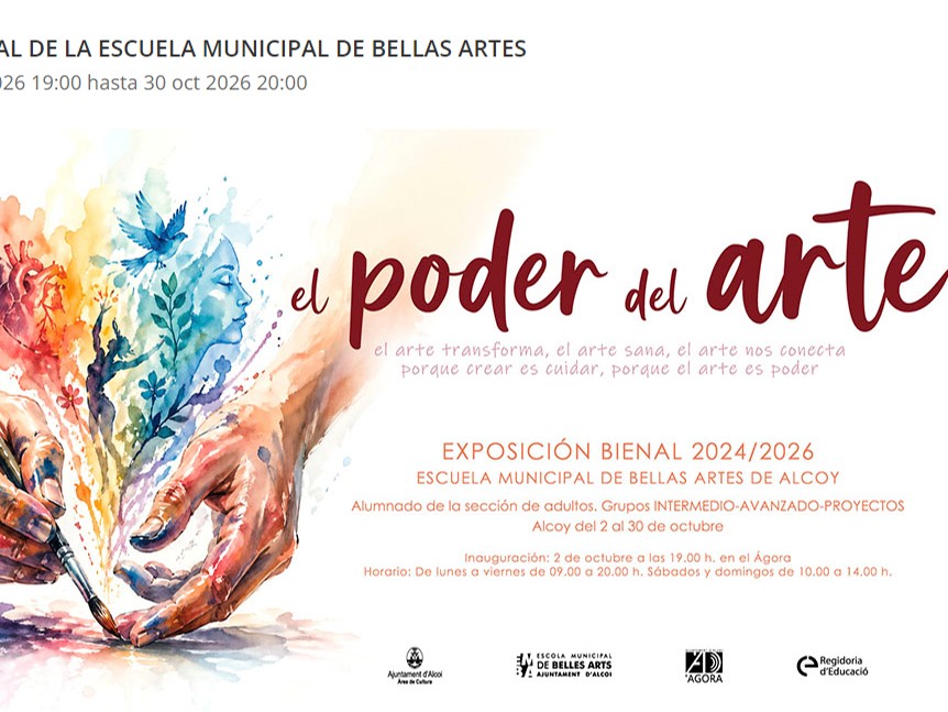 EL PODER DEL ARTE - EXPO  ESCUELA MUNICIPAL DE BELLAS ARTES