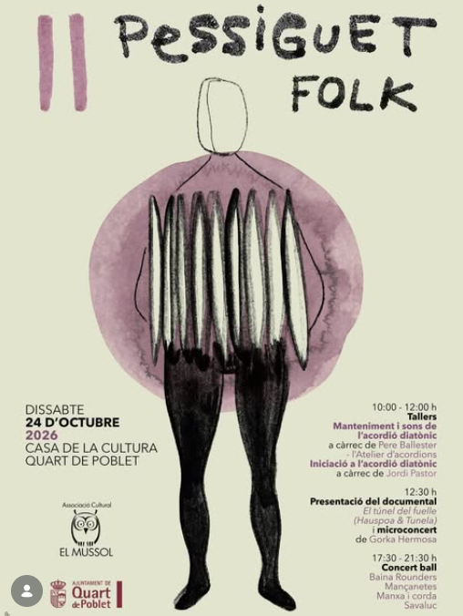 II PESSIGUET FOLK - TALLERS DE MUSICA I INTRUMENTS FOLK I MOLT MES