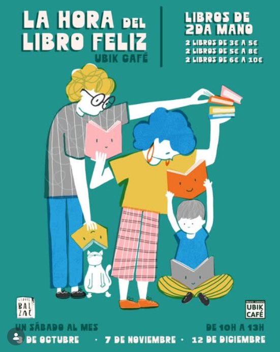 LA HORA DEL LIBRO FELIZ   - LIBROS DE 2ª MANO