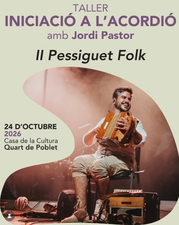 TALLER INICIACIO A L'ACORDIO  AMB  JORDI PASTOR