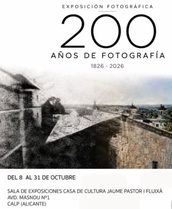 200 AÑOS DE FOTOGRAFIA  1826 - 2026  - EXPO
