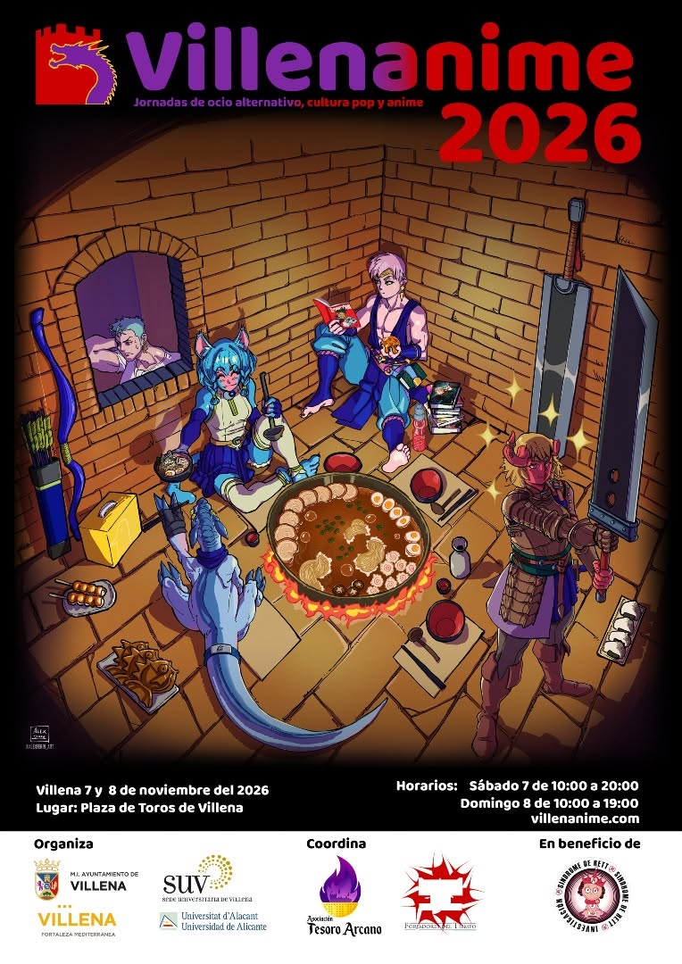 Villenanime 2026: Jornadas de ocio alternativo, cultura pop y anime