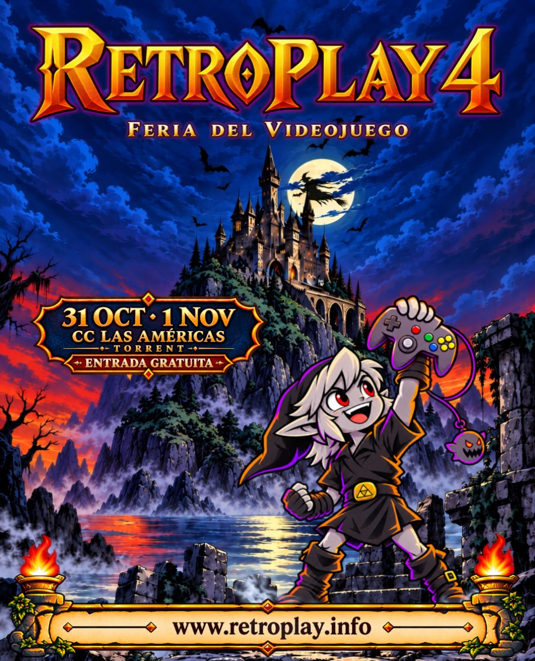 RETROPLAY 4 - Feria de videojuegos