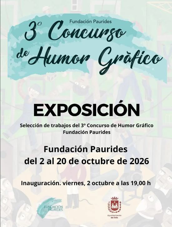 EXPOSICIÓN. 3º CONCURSO DE HUMOR GRÁFICO FUNDACIÓN PAURIDES