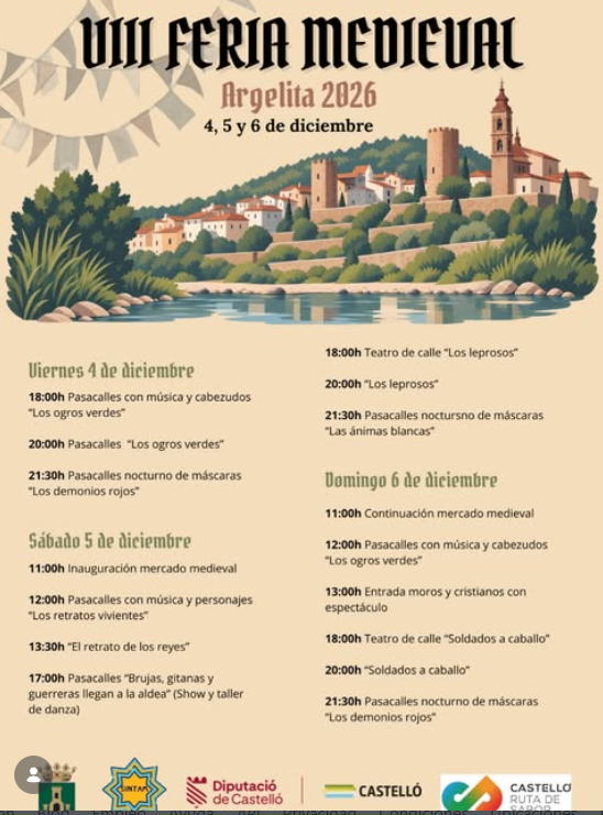 VIII Feria Medieval  - Argelita 2026