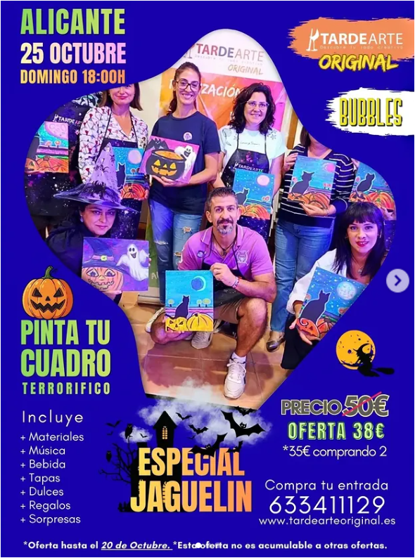 TARDE ARTE  ESPECIAL JAGUELIN