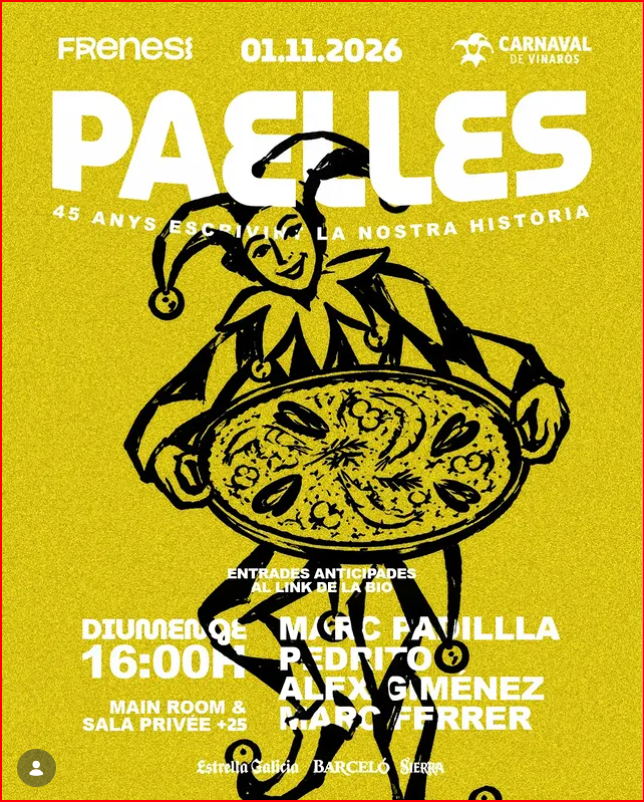LA FESTA DE LES PAELLES