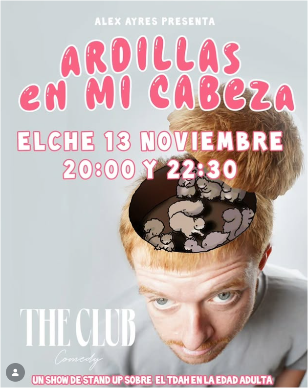 Ardillas en la cabeza