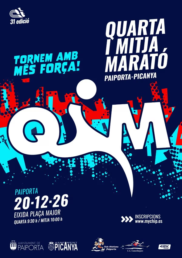 CUARTA I MITJA MARATÓ Paiporta-Picanya