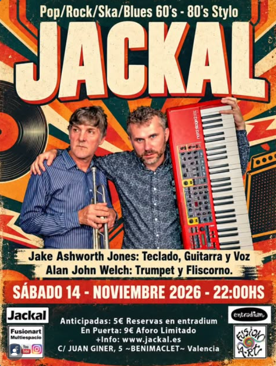 JACKAL · CONCIERTO EN DIRECTO