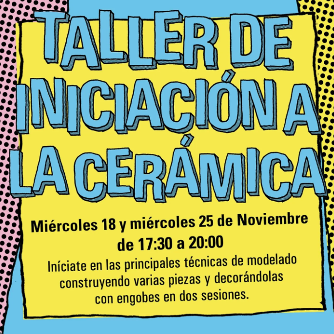 Taller de iniciación a la cerámica