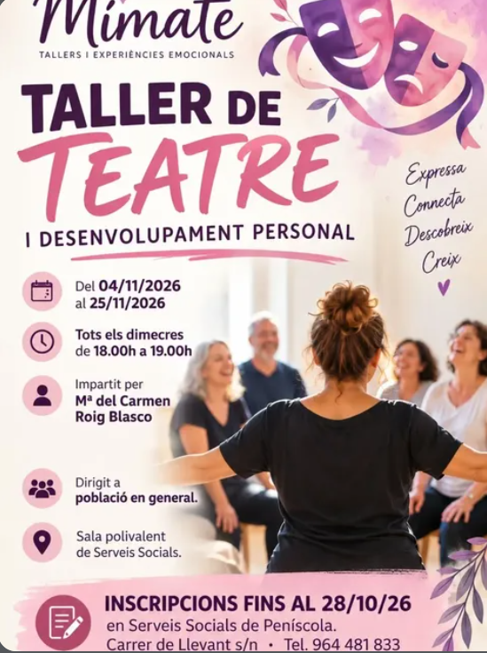 Taller de Teatre i Desenvolupament Personal