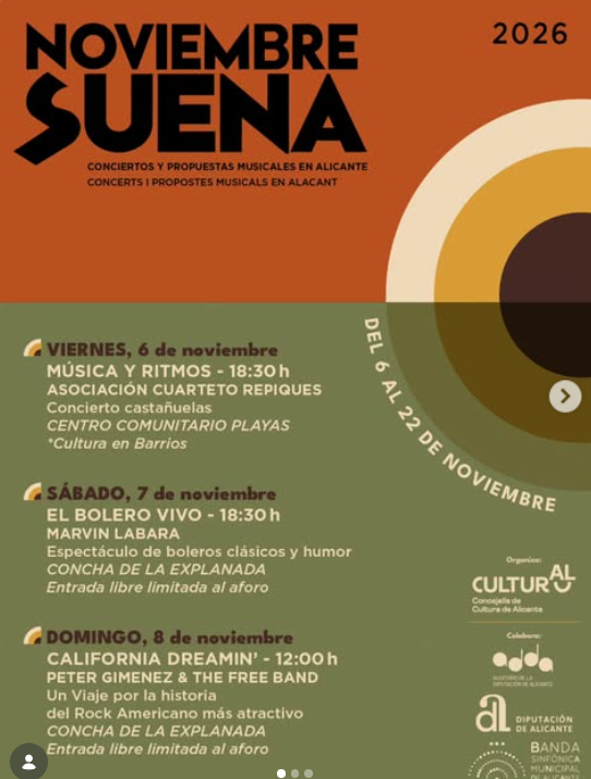 Noviembre suena