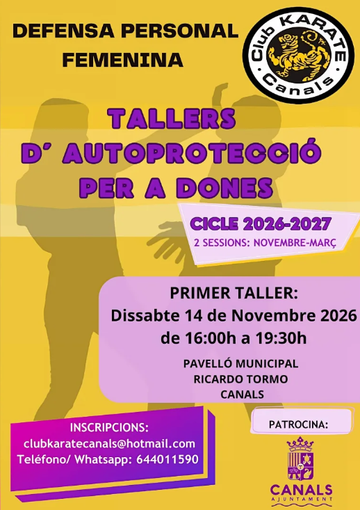 Tallers d'Autoprotecció per a Dones