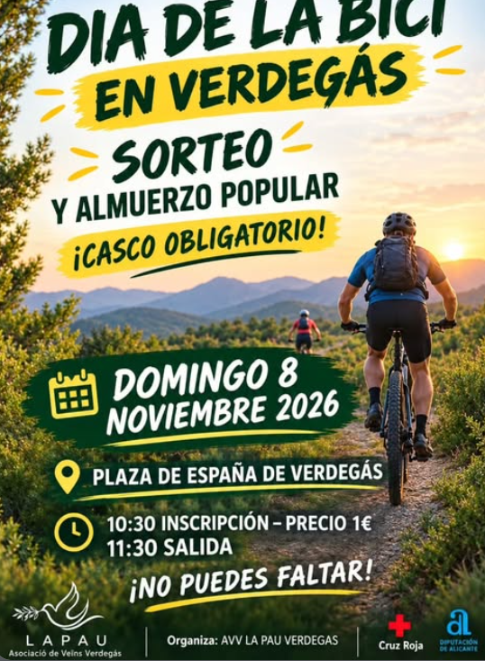DÍA DE LA BICI EN VERDEGÀS