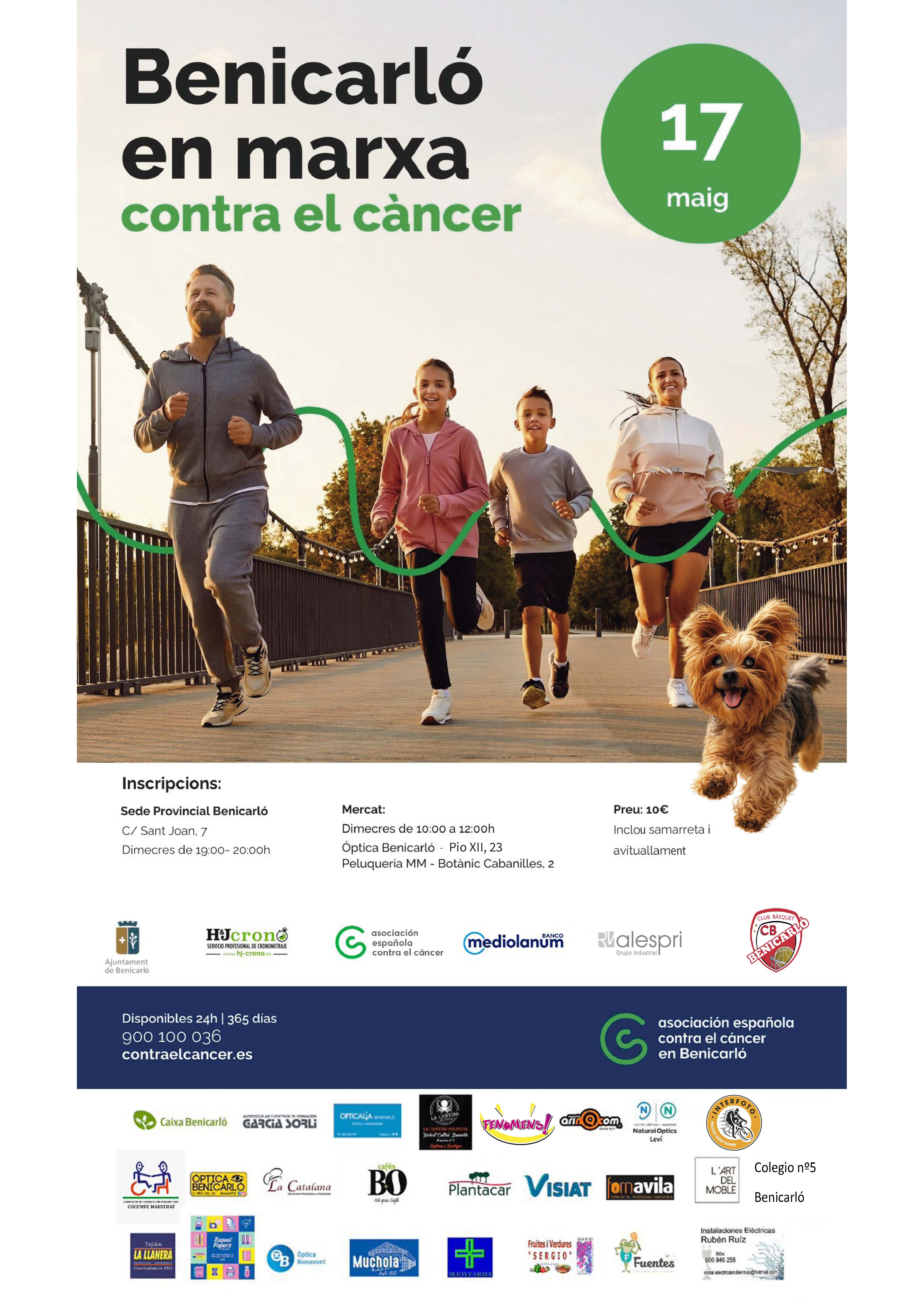 V Marxa Solidària contra el Càncer Benicarló 2026