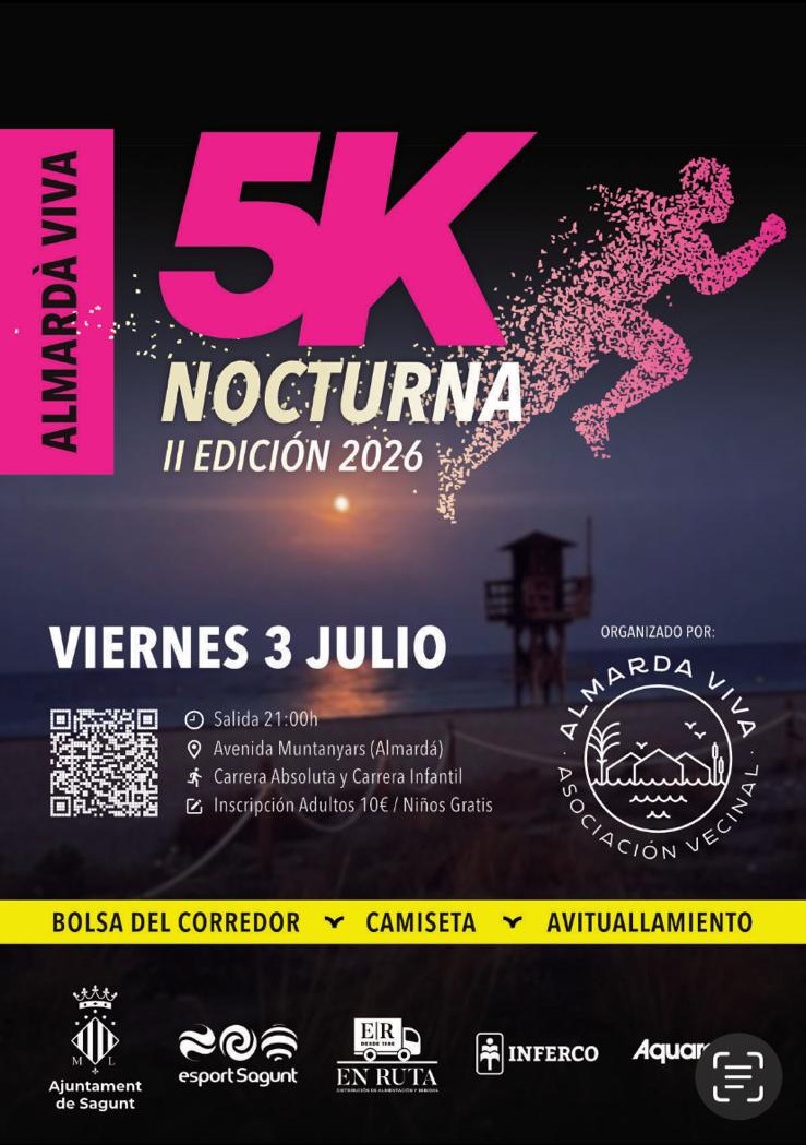 5k Nocturn Platja Almarda