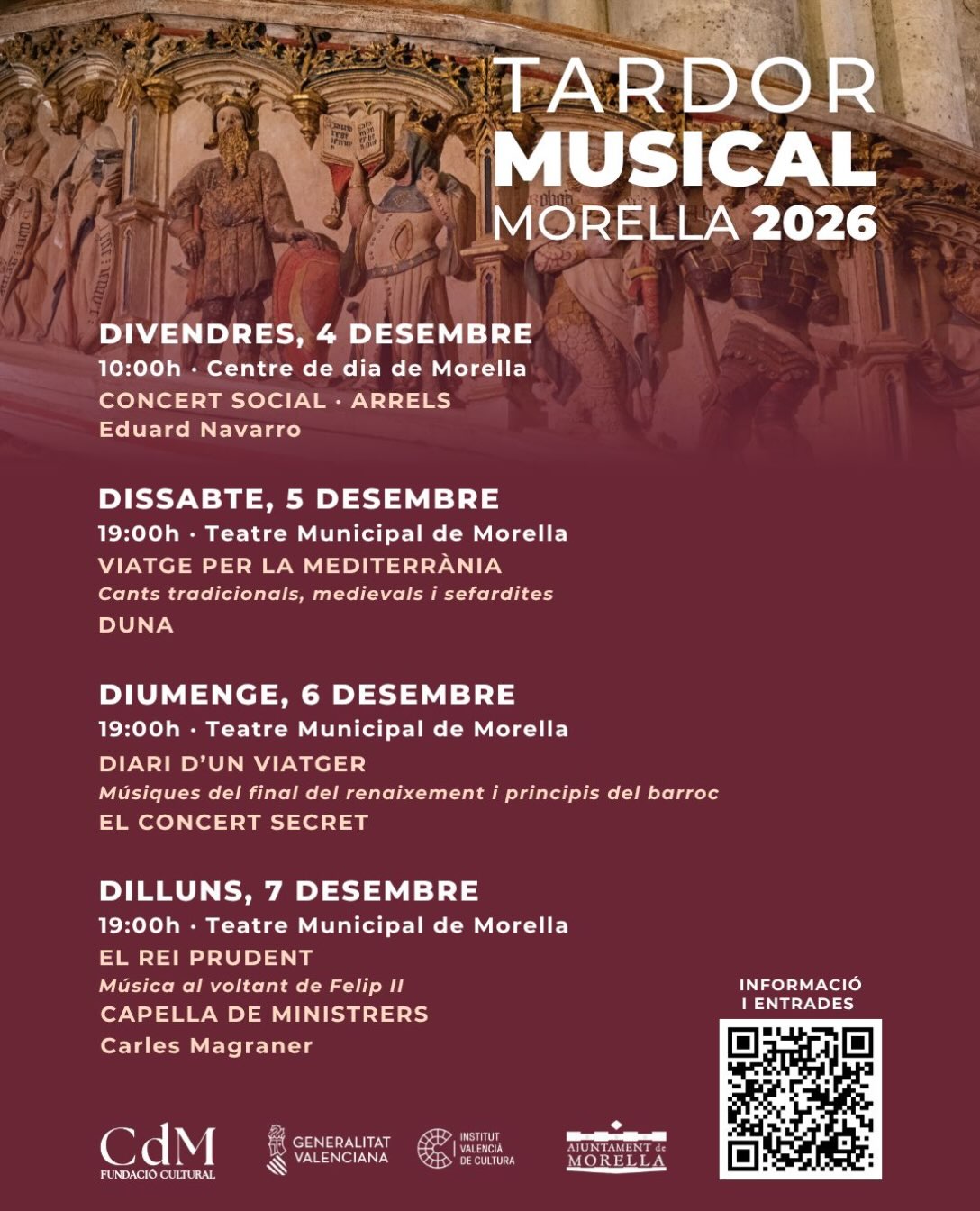 Tardor Musical Morella 2026