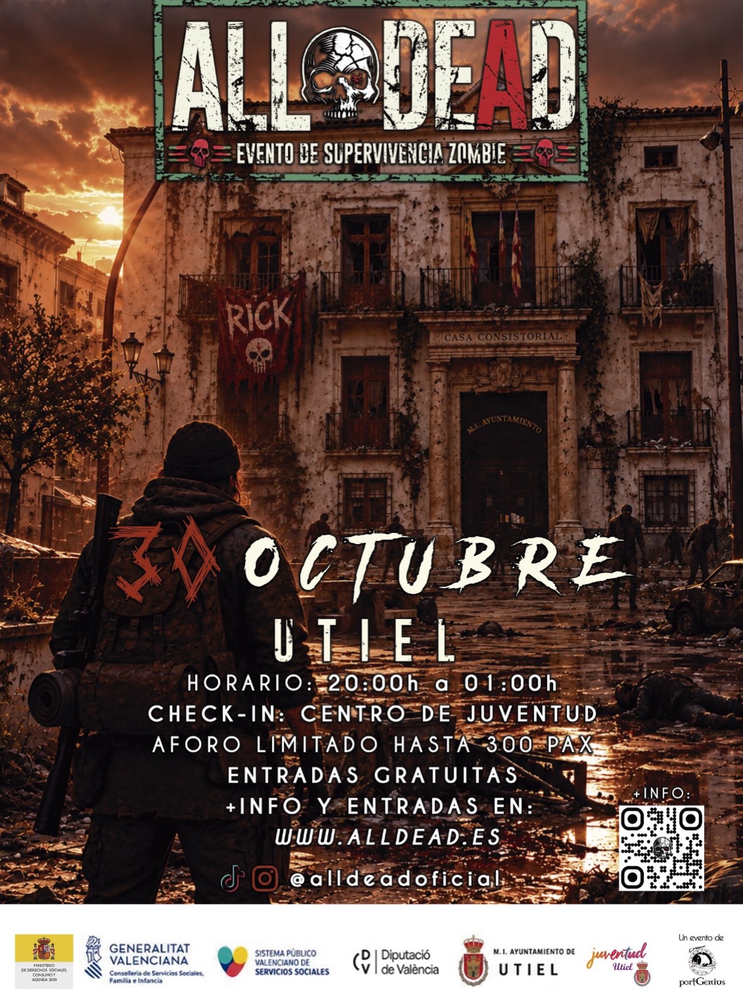 ALL DEAD – EVENTO DE SUPERVIVENCIA ZOMBIE