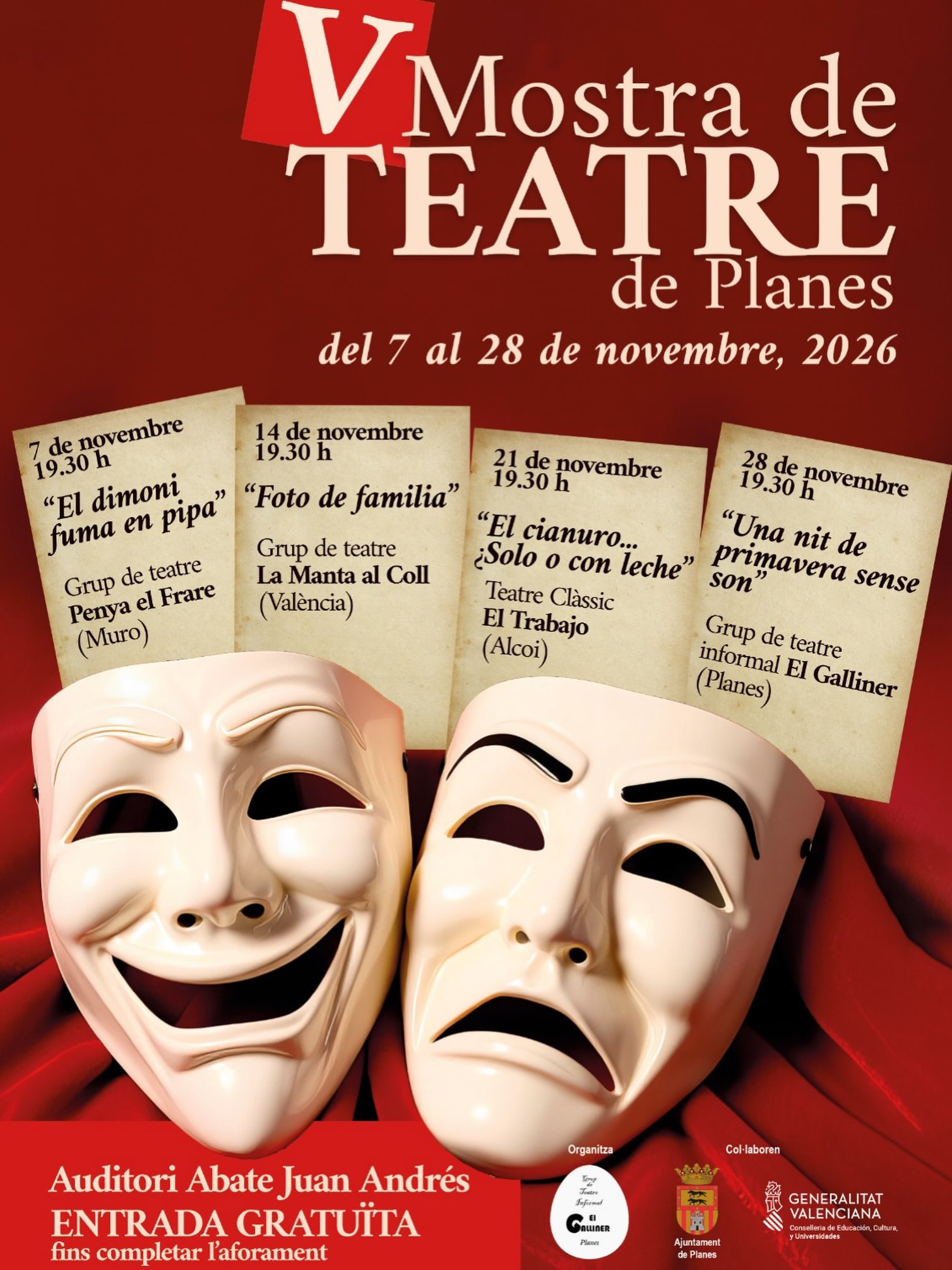 V Mostra de Teatre de Planes
