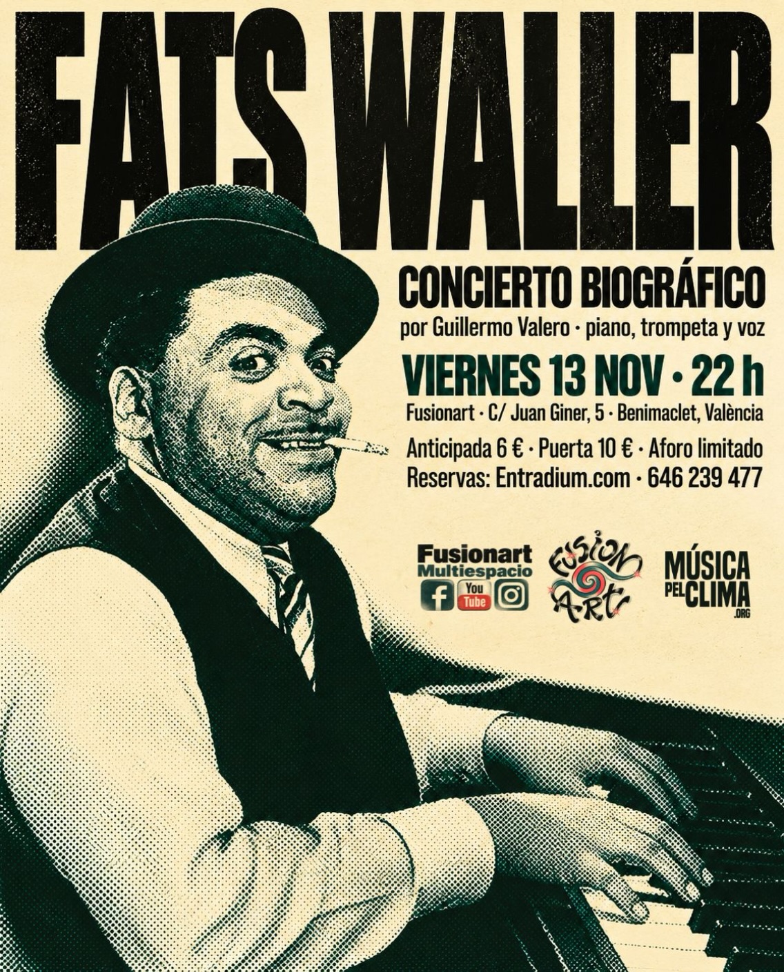 Fats Waller: Concierto Biográfico