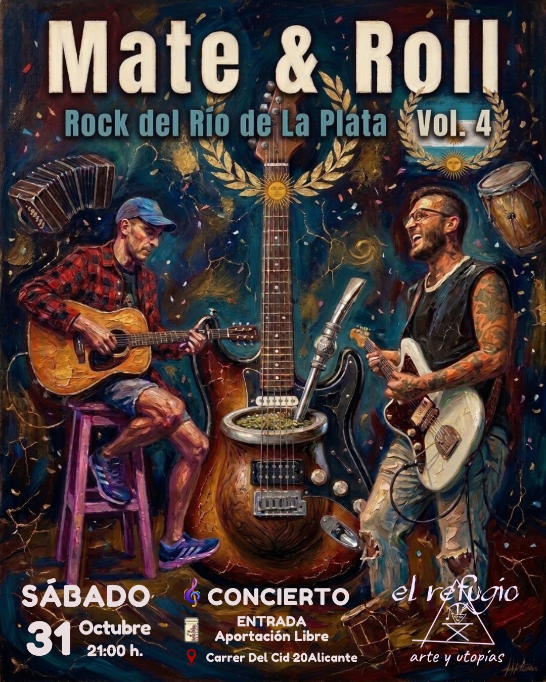 Mate & Roll  -  Rock del Río de La Plata Vol. 4