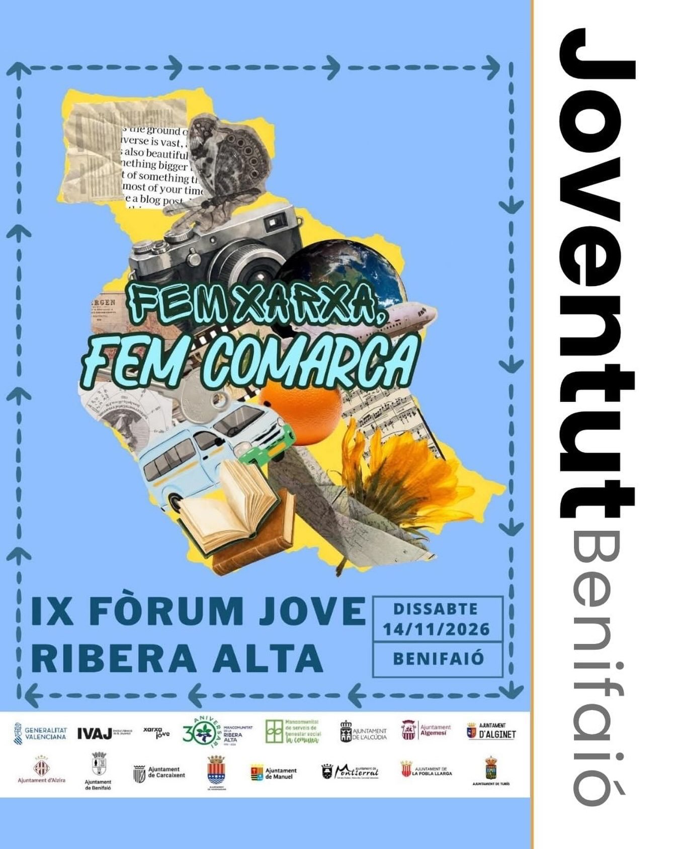 IX Fòrum Jove de la Ribera Alta: FEM XARXA, FEM COMARCA