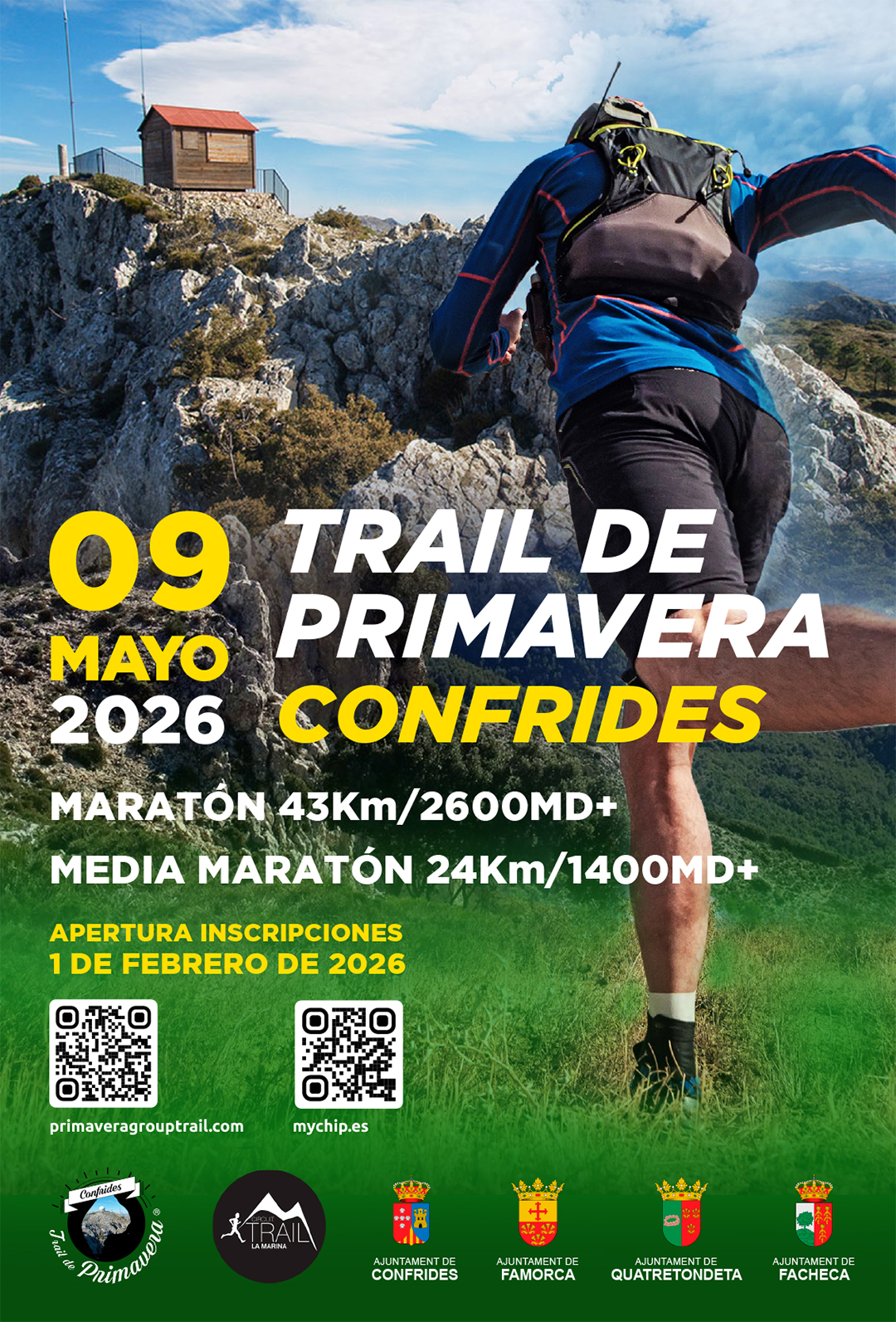 Trail de Primavera, Confrides, CTM 25/26