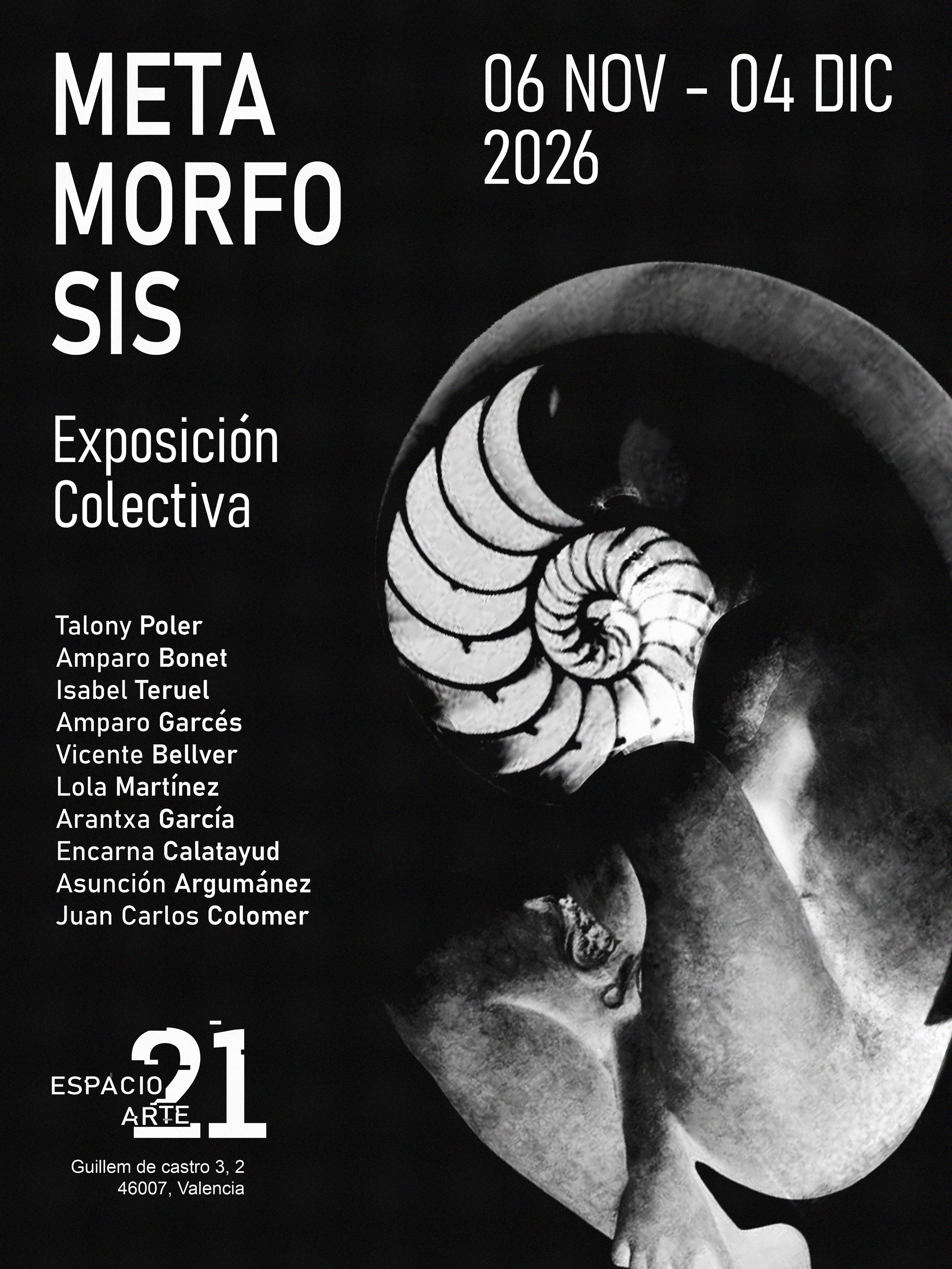 Metamorfosis. Exposición Colectiva
