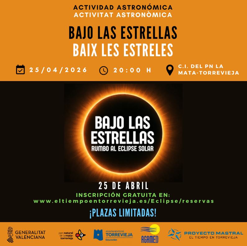 Actividad astronómica "Bajo las estrellas"