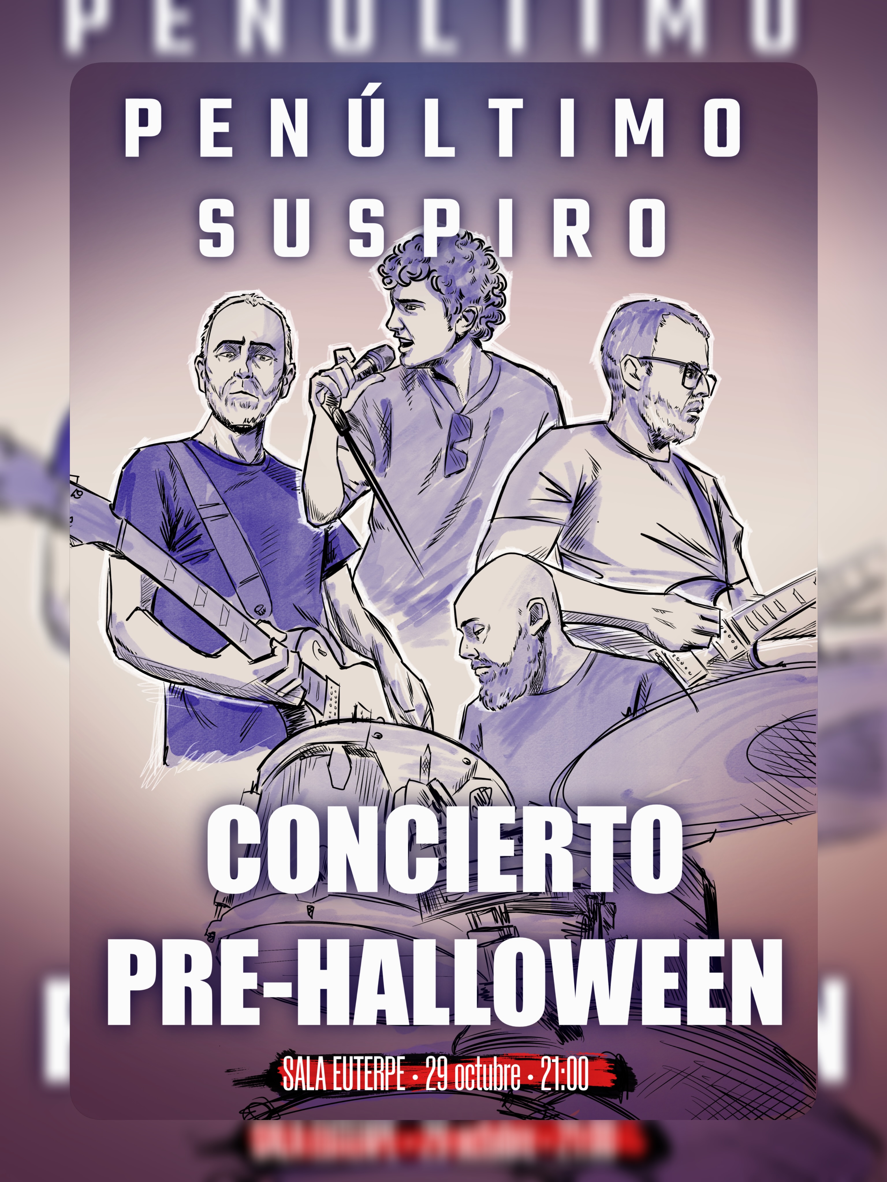 Penúltimo Suspiro: Concierto Pre-Halloween