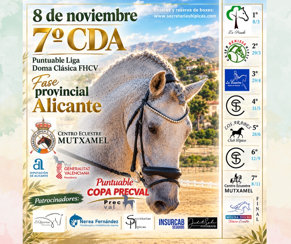7º CDA Fase provincial Alicante - DOMA CLASICA