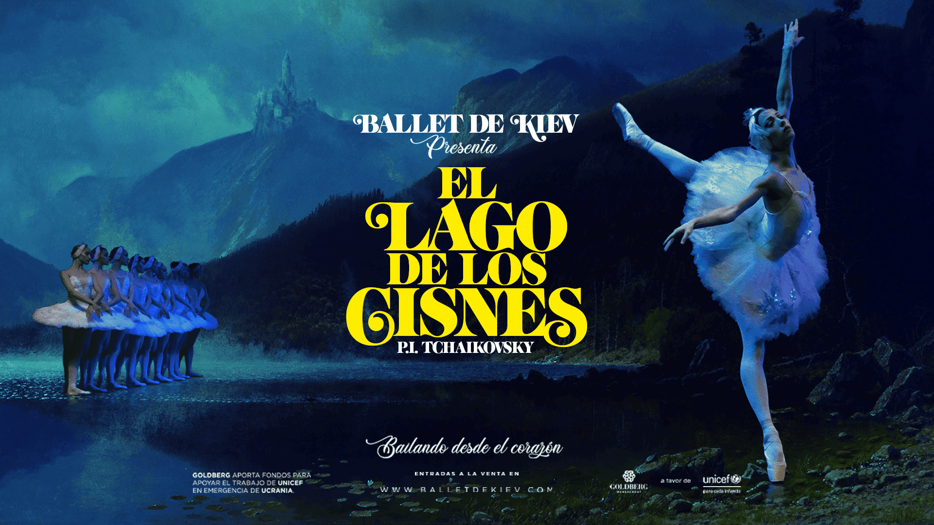 EL LAGO DE LOS CISNES - Ballet clásico