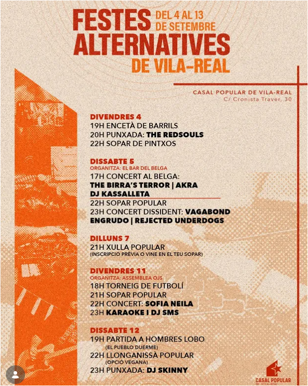 FESTES ALTERNATIVES DE VILA-REAL