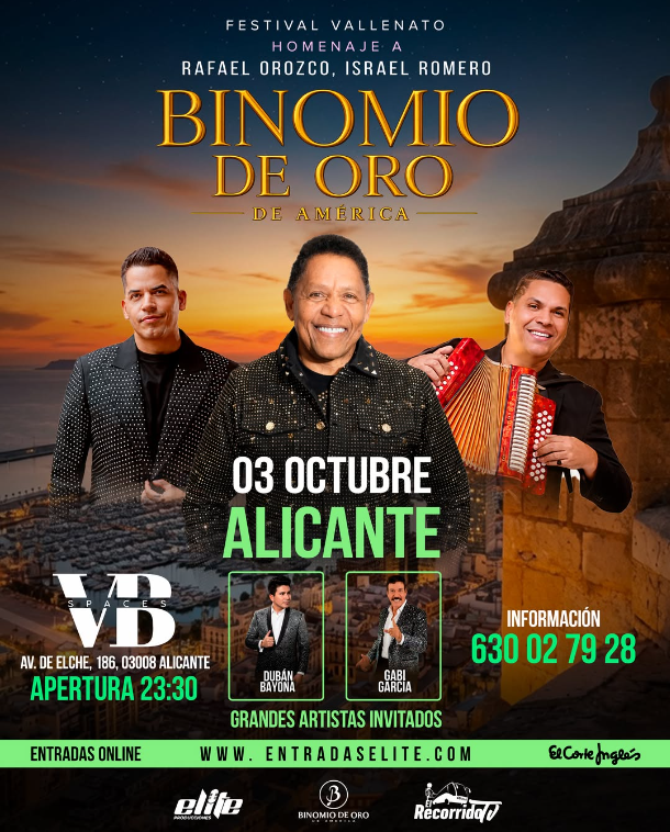 FESTIVAL VALLENATO - EL BINOMIO DE ORO DE AMERICA -