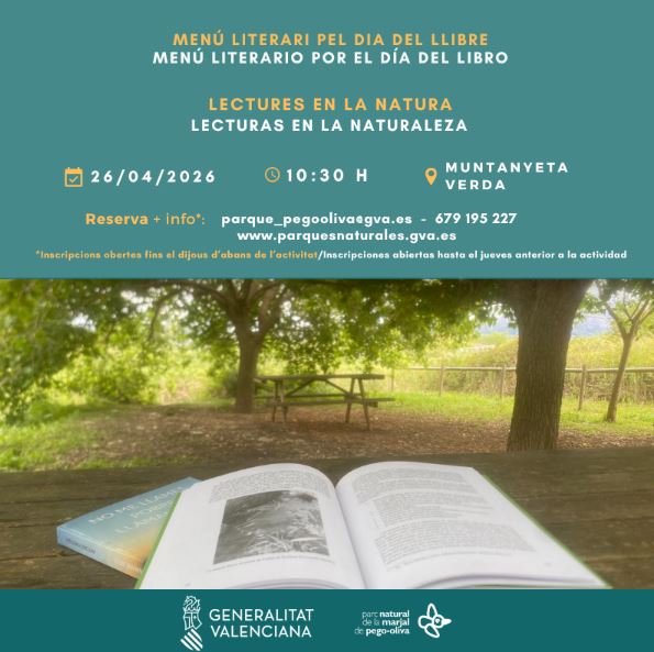 Lecturas en la Naturaleza: Menú de palabras silvestres