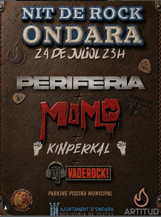 NIT DE ROCK - FESTES DE ONDARA