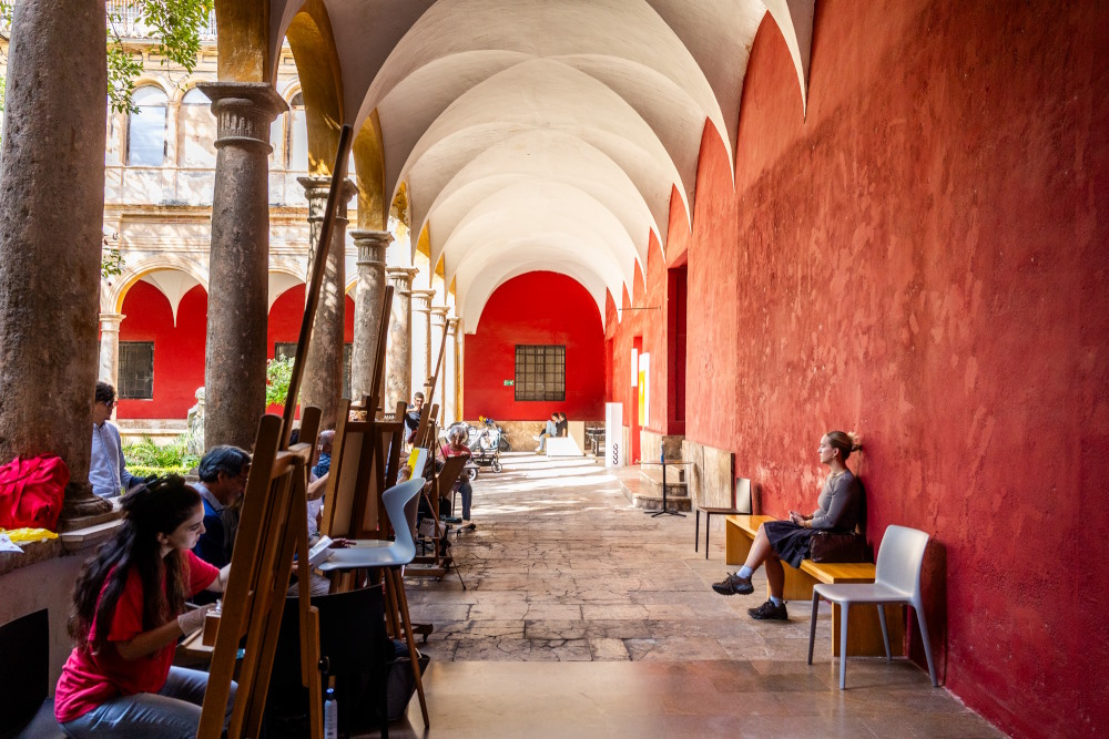 Plenarismo: Pintura al aire libre (Retrato)