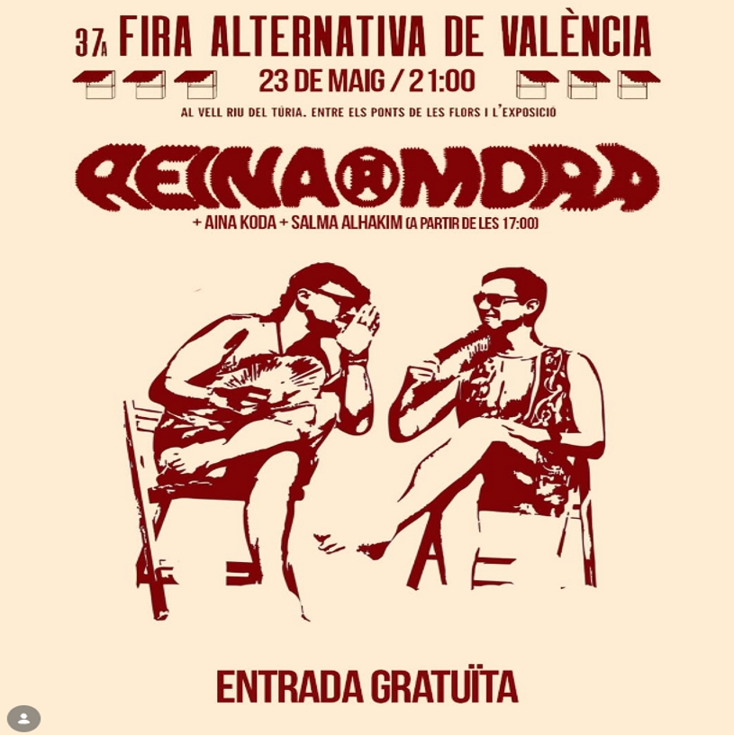 REINA MORA - FIRA ALTERNATIVA DE VALÈNCIA